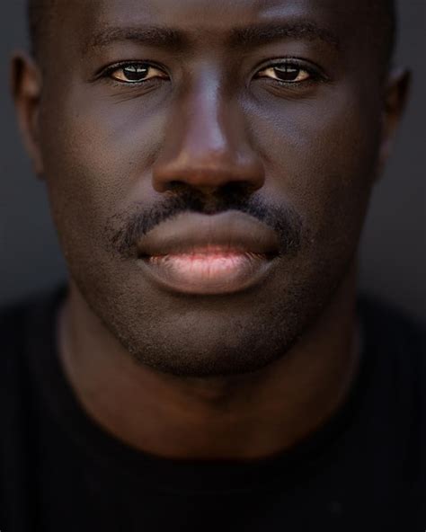 Handsome African American man